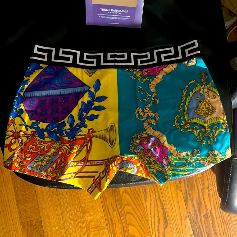 Versace Graphic-print boxer trunks - Picture 5 of 13